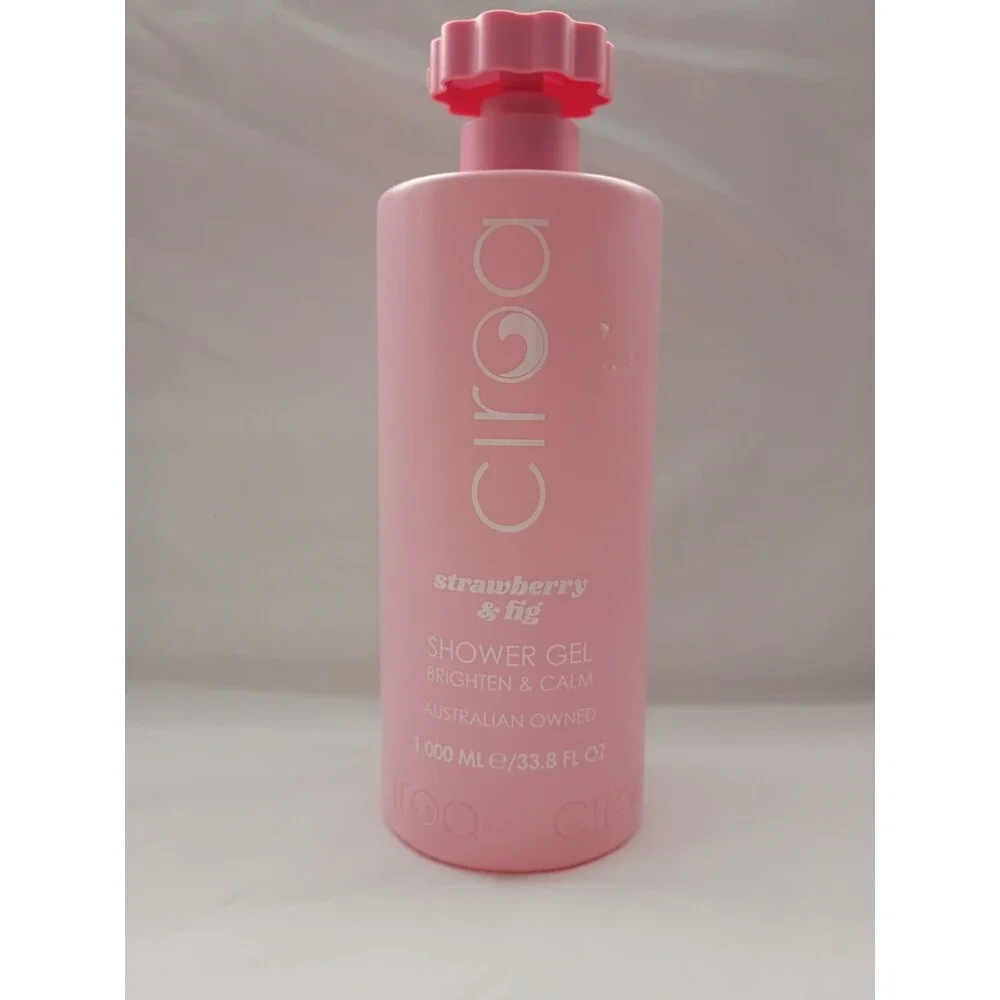 Ciroa Beauty Strawberry & Fig Shower Gel Clarify & Hydrating 33.8 fl oz
